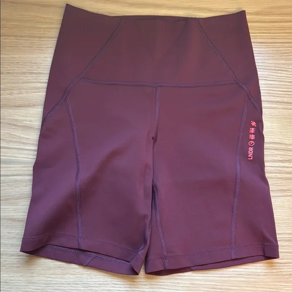 LNDR Rust Color 7.5" Length Bike Shorts - Picture 2 of 9
